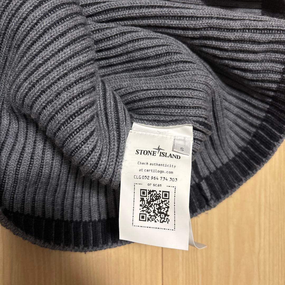 ストーンアイランド ニット セーター S 黒 正規品 状態考慮