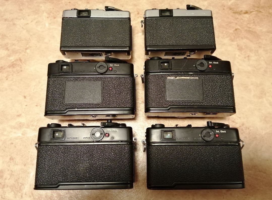 YASHICA ELECTROシリーズ6台セット