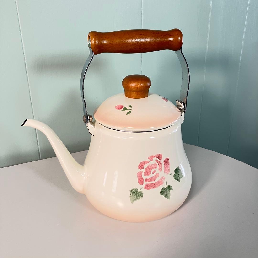【超希少♪】マニーローズ✨ケトル　やかん