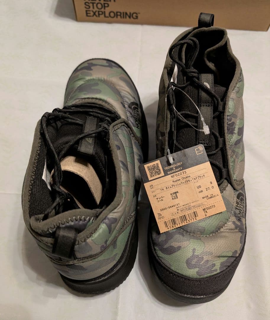 新品 未使用THE NORTH FACEスノーブーツ　27cm