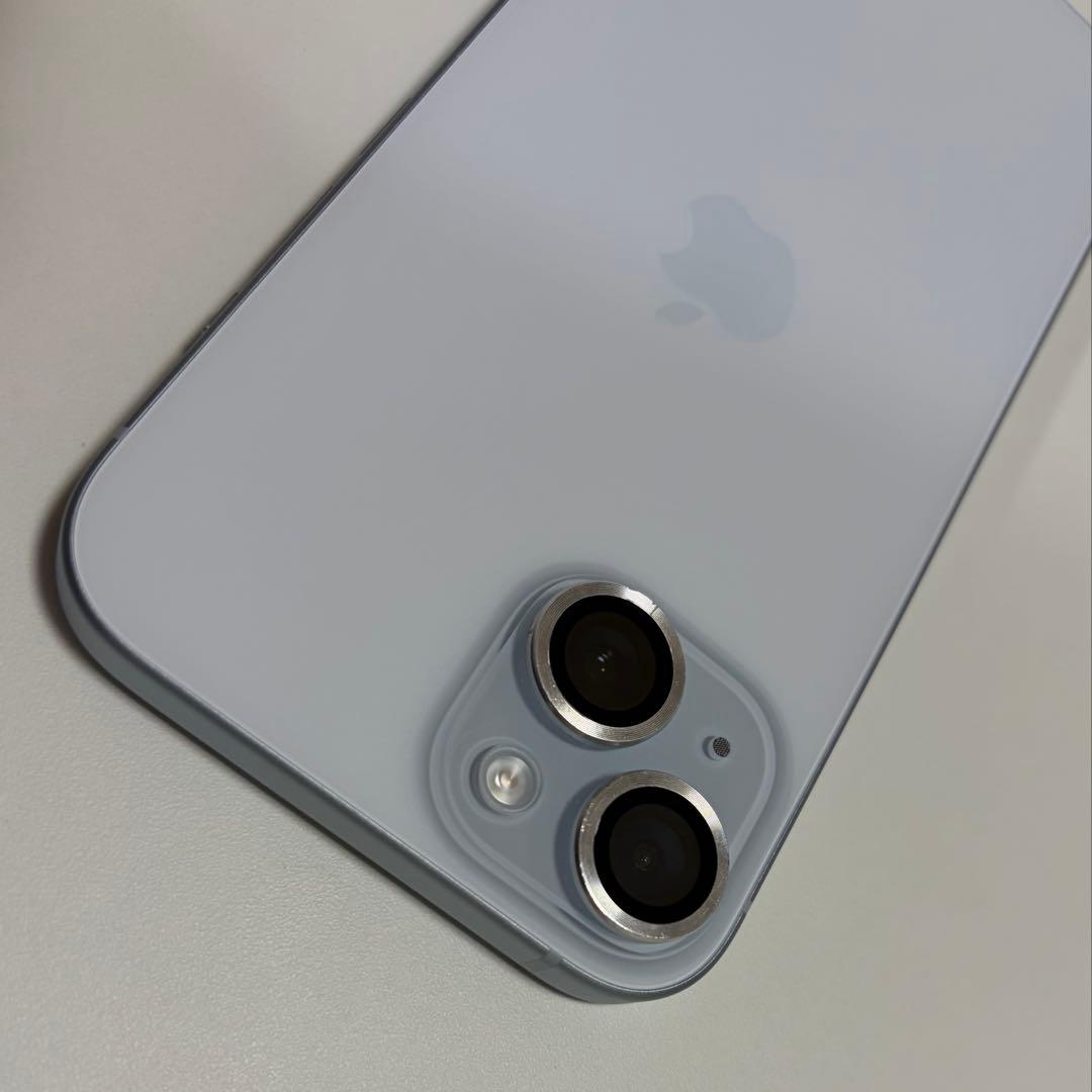 iPhone15 128gb ブルー　中古 ノーリビルド　Apple Store
