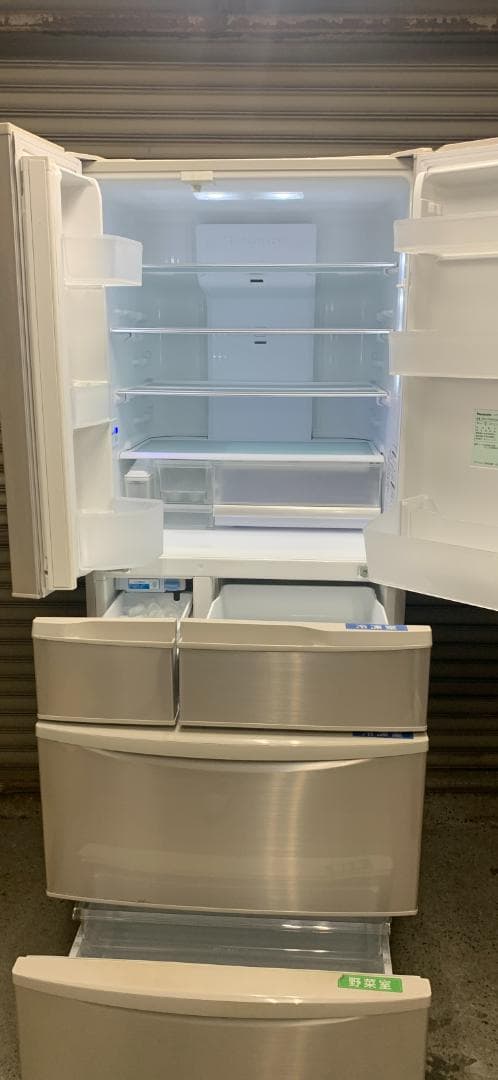 Panasonic 2015年製6ドアトップユニット冷蔵庫 NR-FVM470S