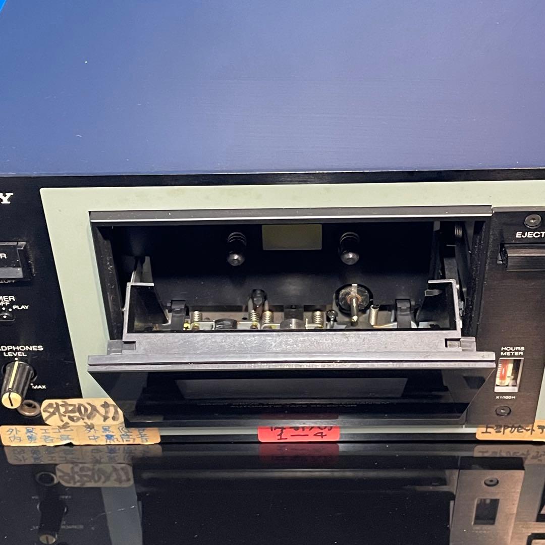 SONY ソニー MU-D100 HX PRO カセットデッキ 動作確認済現状品