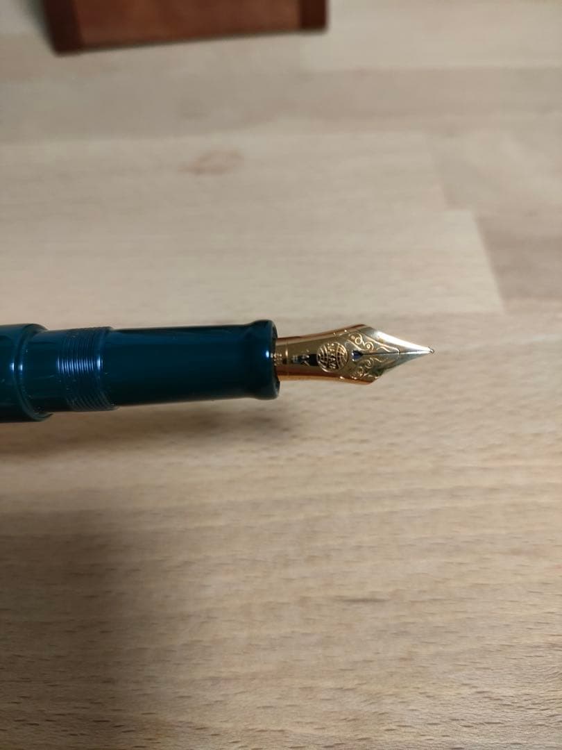 ★土日限定値下げ★中屋万年筆 緑