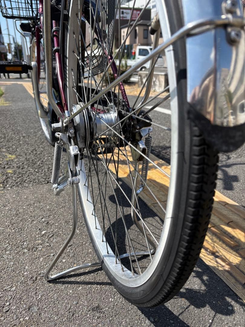 中古Panasonic電動アシスト自転車　13.2Ah4点灯　大阪