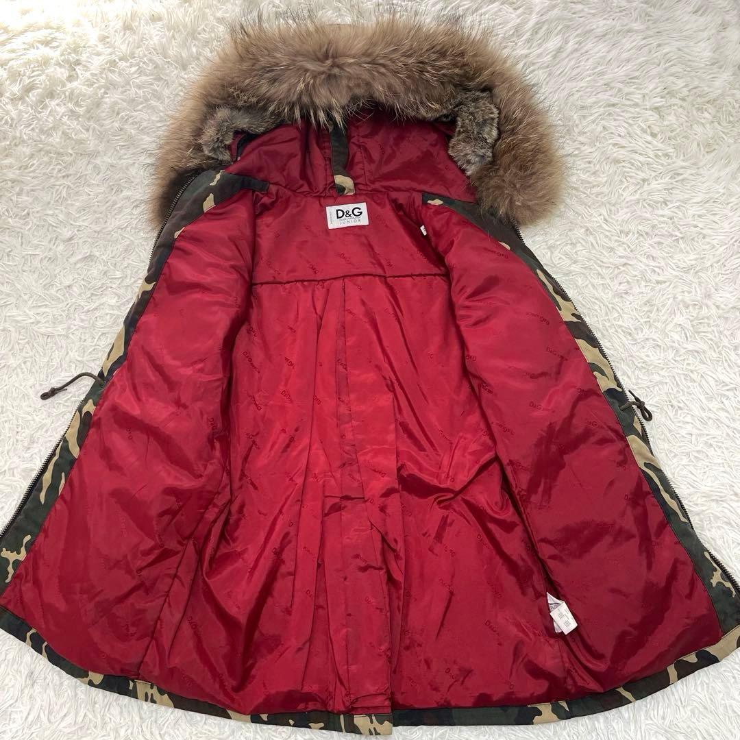 専用✨D&Gドルチェアンドガッバーナ迷彩カモフラ柄モッズコートXS相当イタリア製