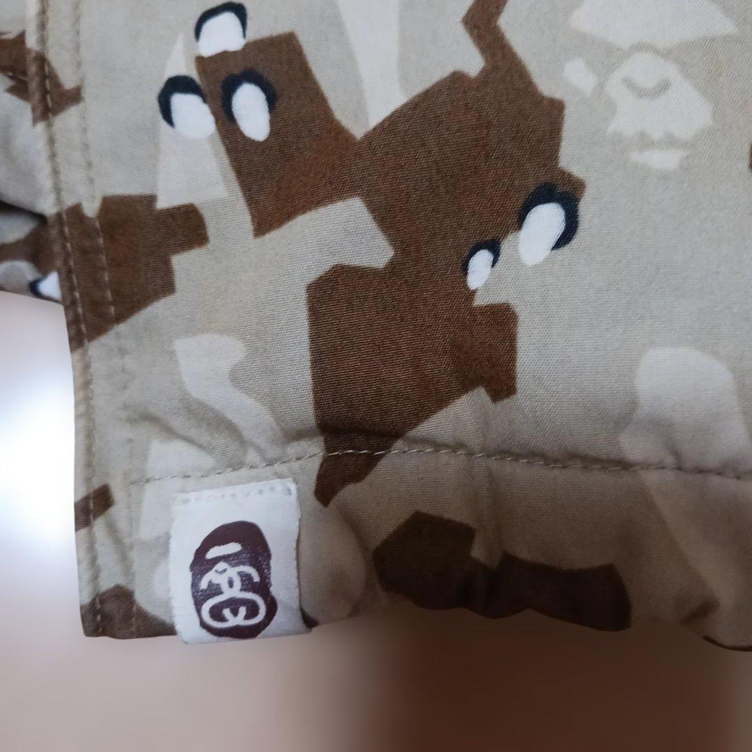 y*n様 BAPE×STUSSY カモフラージュ ナイロンジャケット
