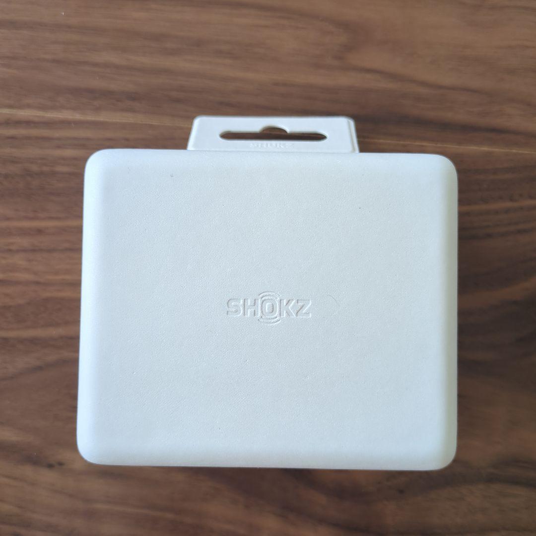 Shokz opendots one★イヤーカフ型オープンイヤーイヤホン★グレー