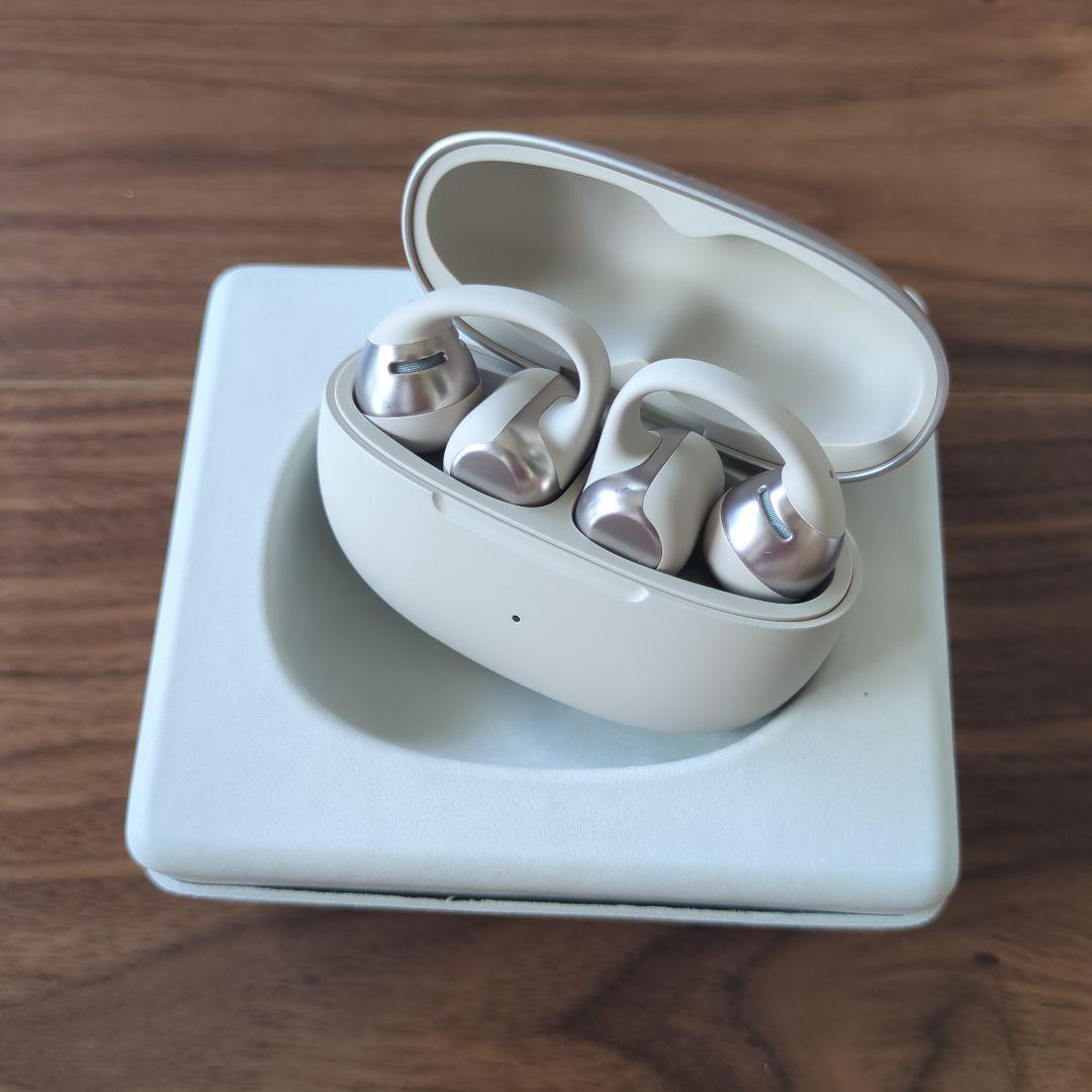 Shokz opendots one★イヤーカフ型オープンイヤーイヤホン★グレー