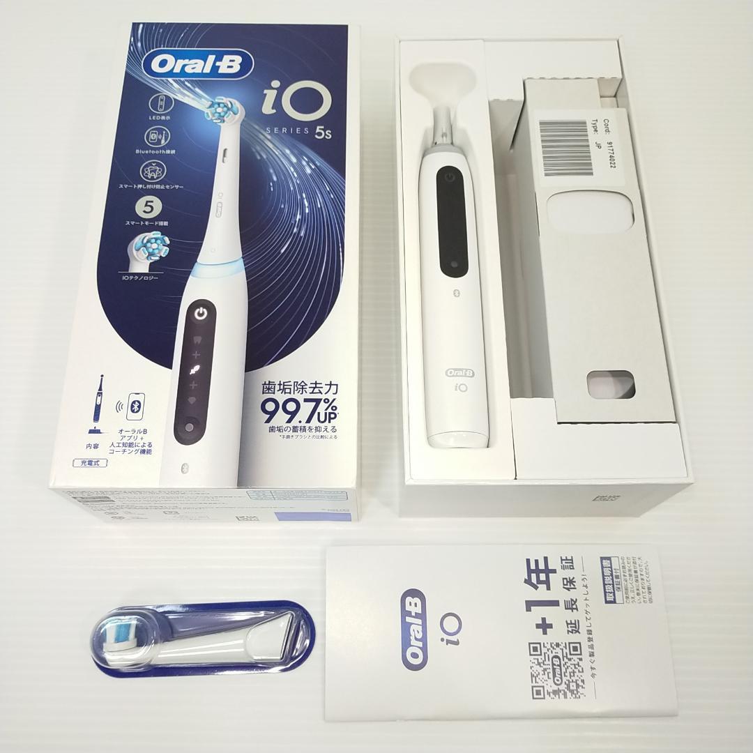 【未使用】ブラウン 電動歯ブラシ オーラルB iO5 iOG51A60WT