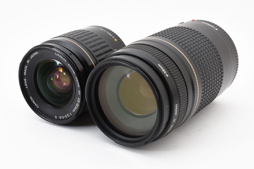 デジタル一眼レフカメラ　Canon kiss X10標準&望遠ダブルレンズセット