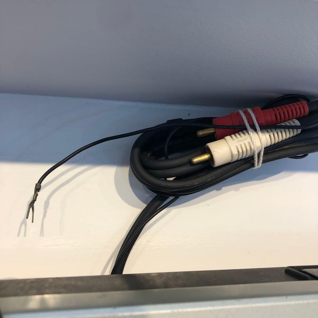 Technics ターンテーブル SL 1200MK3D 電源入りました