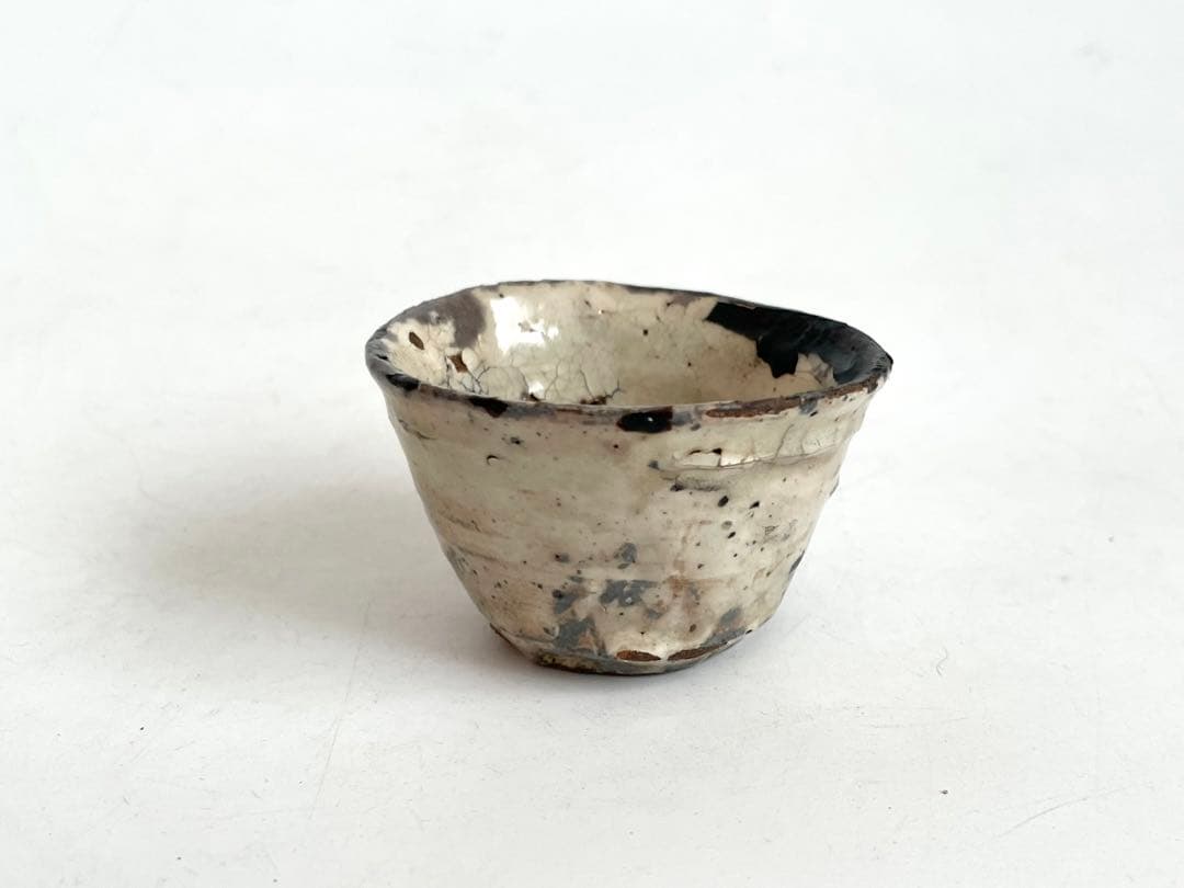 陶芸家　小山冨士夫　小山富士夫　古山子　酒觴　粉引　粉吹　共箱　李朝