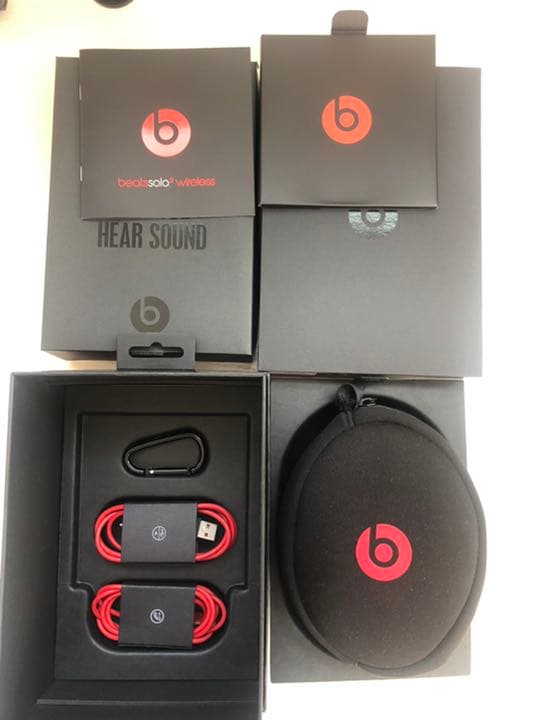 ヘッドホン Beats by Dr Dre SOLO2 WIRELESS RED
