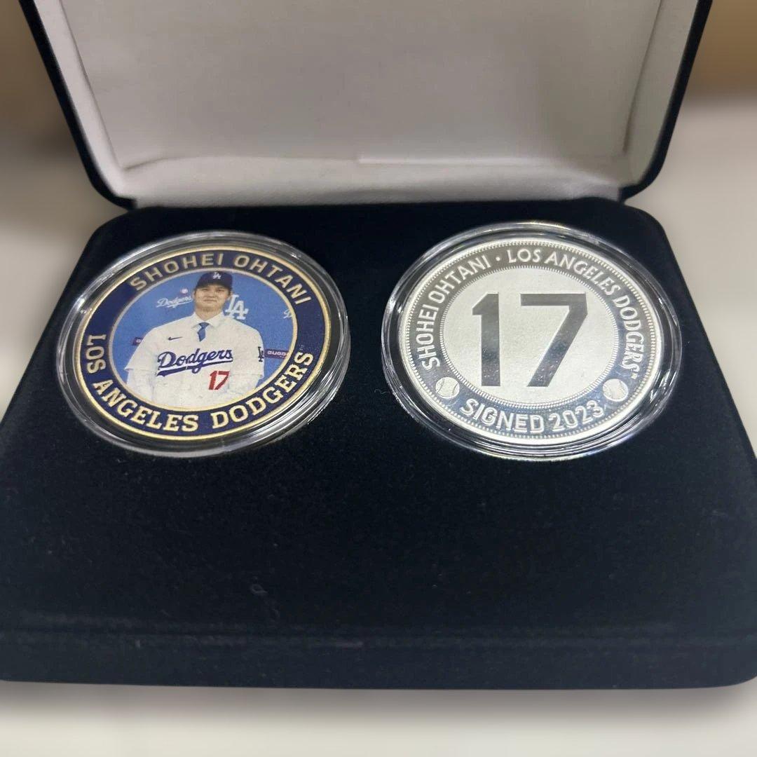 大谷翔平　記念メダル　2023　ドジャース移籍記念　プレミアム　MLB　限定
