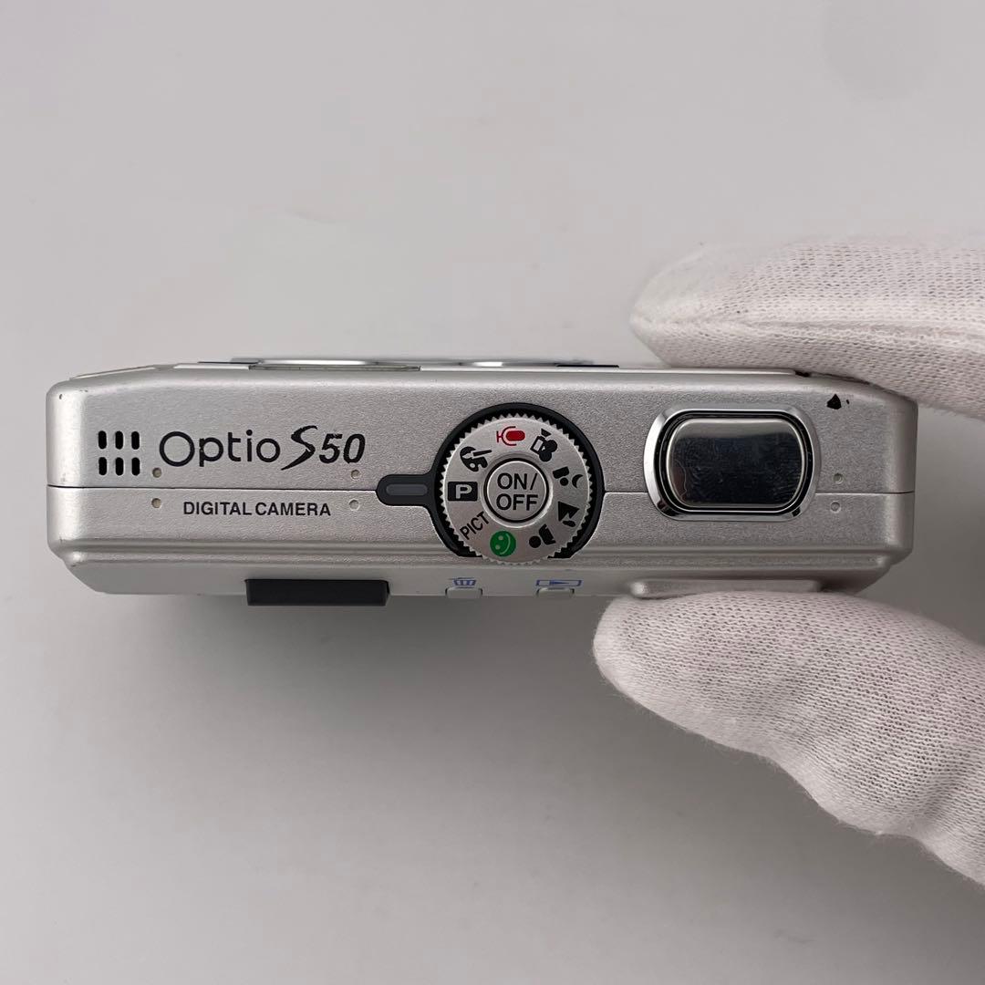 実写美⭕️【動作確認済】ペンタックス　PENTAX Optio S50