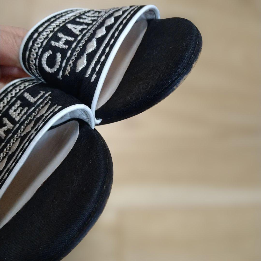 確実正規品！レア　シャネルミュール　シャネルサンダル　シャネル靴　CHANEL