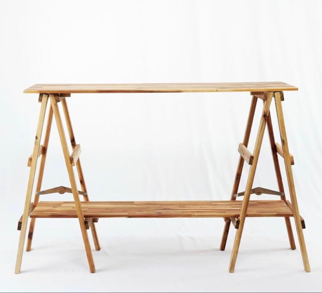 ビジョンピークス　キッチンテーブルアカシア キッチンラックVP160404I01