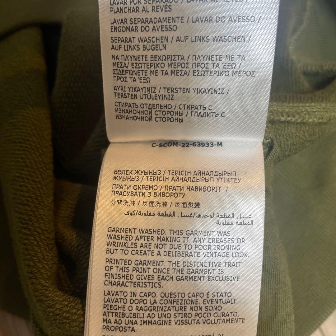 【美品】モンクレール　トレーナースウェット　2023年AWモデル　カーキ