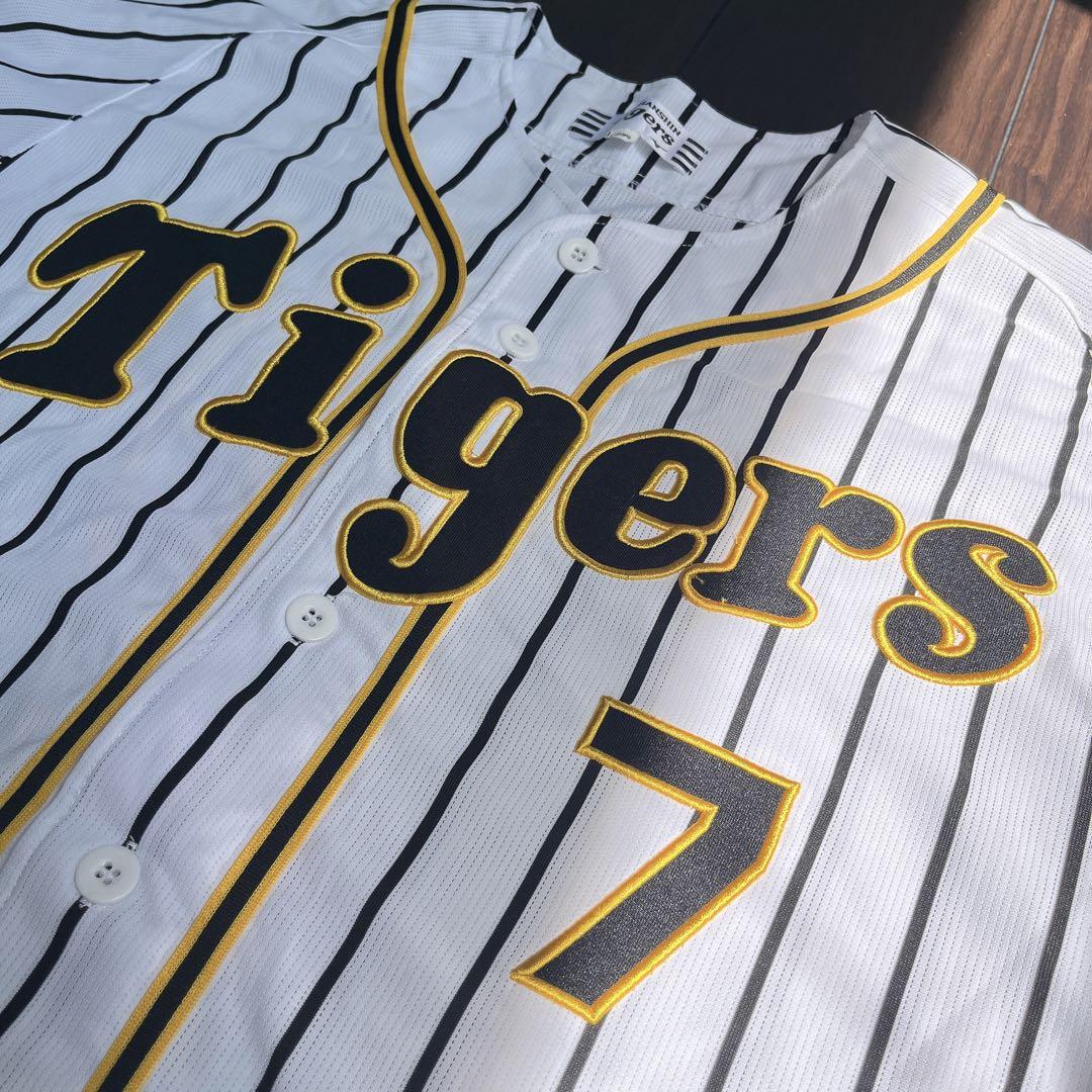 阪神タイガース　糸井　7番　ユニフォーム　刺繍　虎　希少　Lサイズ