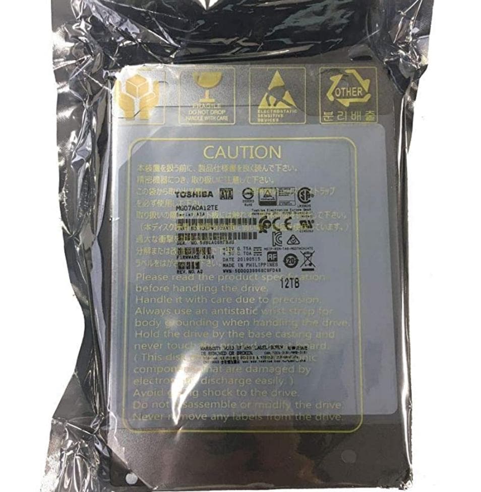 TOSHIBA 東芝 内蔵HDD 12TB Enterprise