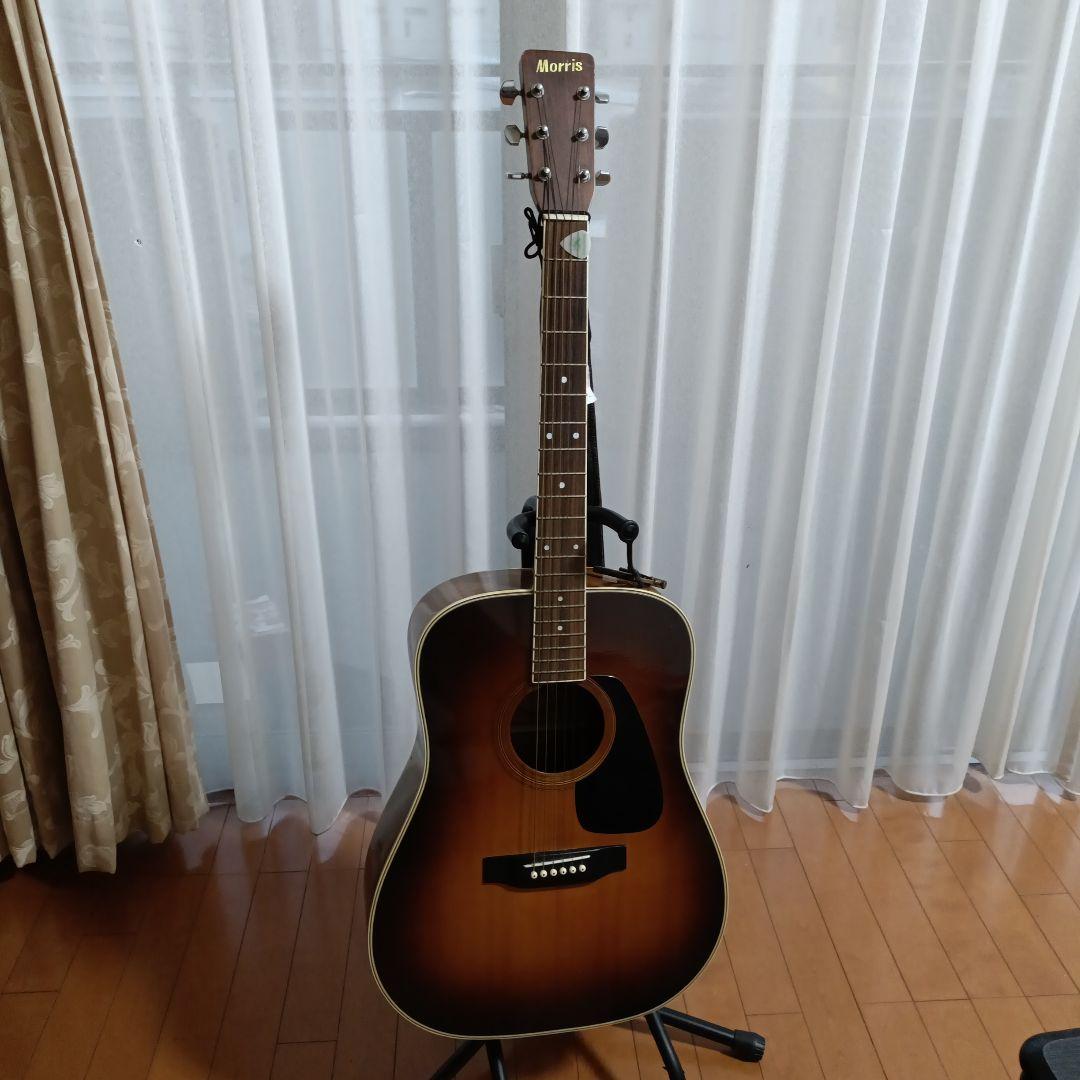 Morris アコースティックギター ブラウン