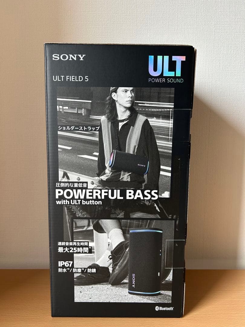 新品 ソニー ULT FIELD 5 Bluetoothスピーカー重低音パワフル
