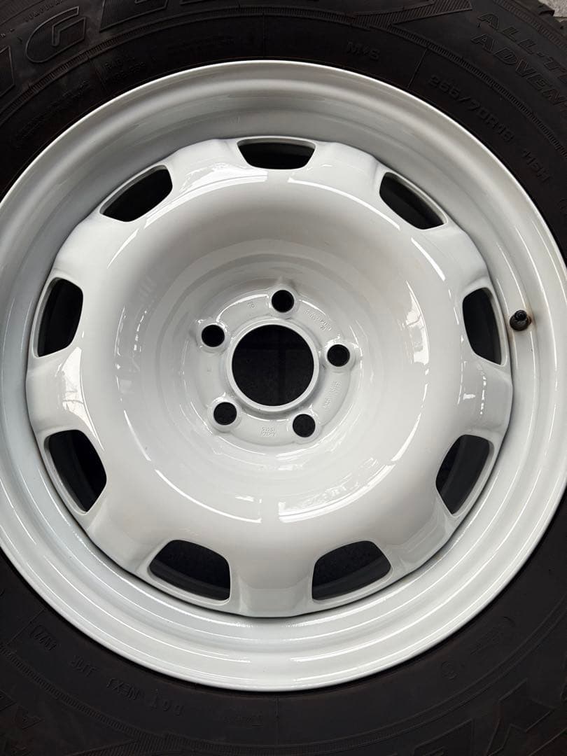 おまけマット付き255/70r18 ランドローバーディフェンダーホイールセット