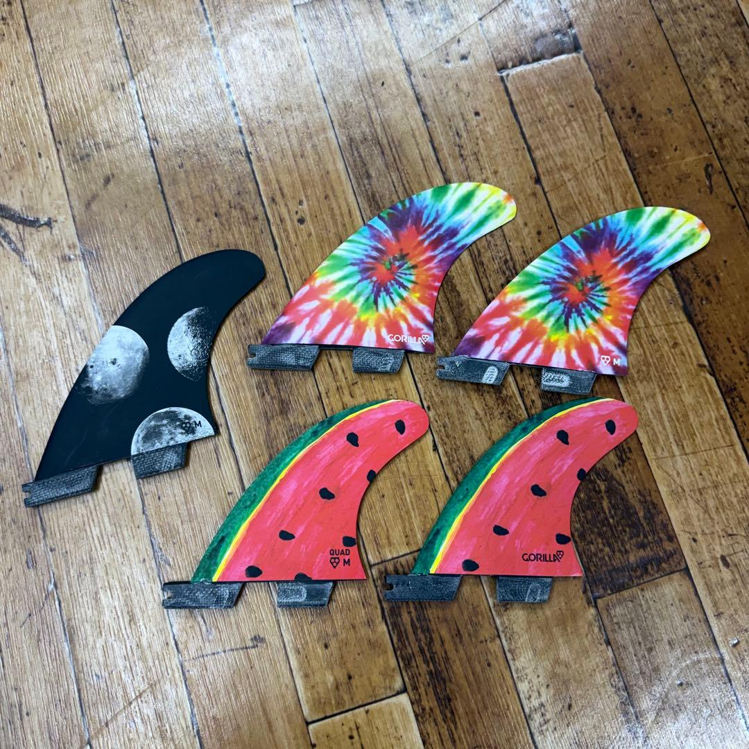 FCS2 Gorilla Fin Tri-Quadフィンセット5枚組