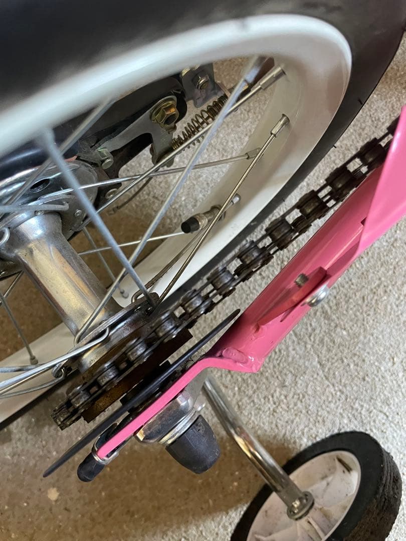 people 14インチ　補助輪付き自転車