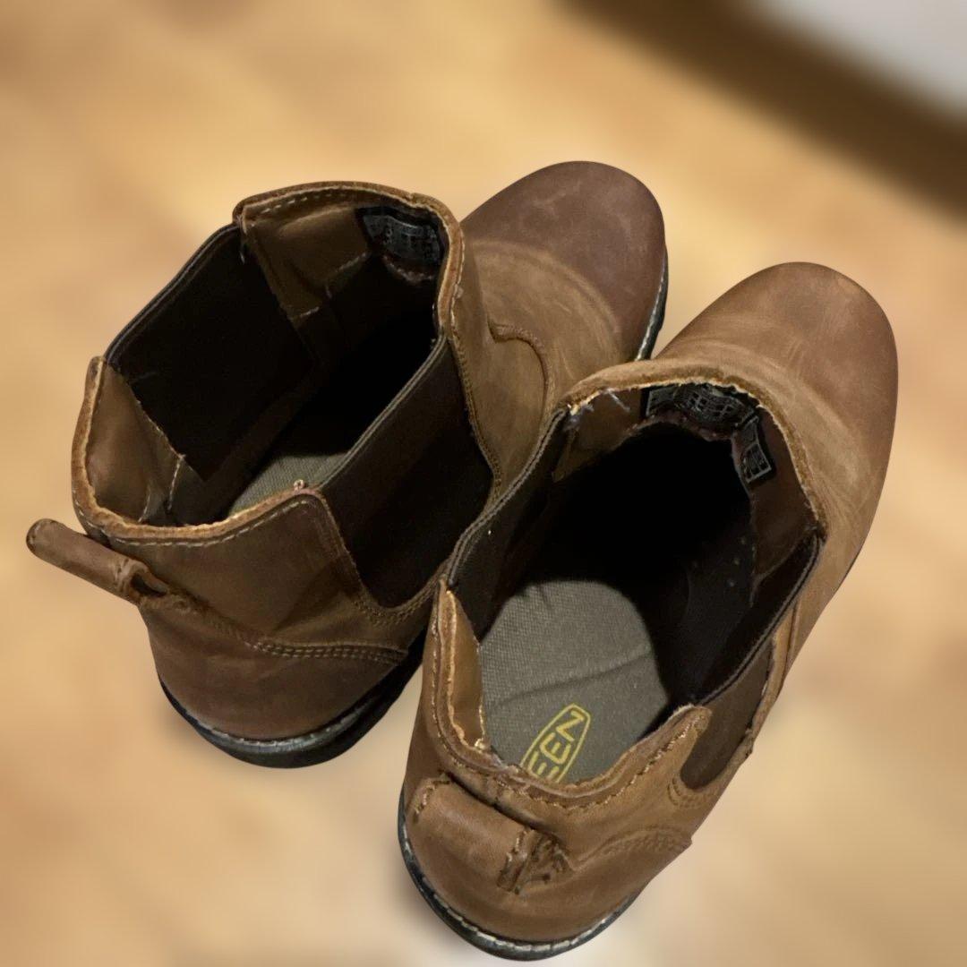 KEEN キーン サイドゴアブーツ ブラウン 27.5