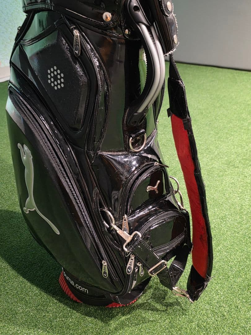 PUMA プーマ エナメル キャディバッグ CB ツアー プロフェッショナル