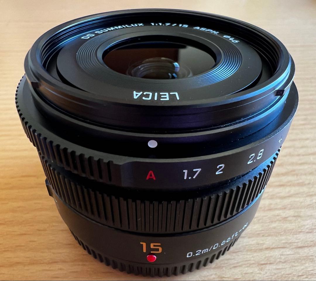 【銘玉・美品】LEICA DG SUMMILUX 15mm F1.7