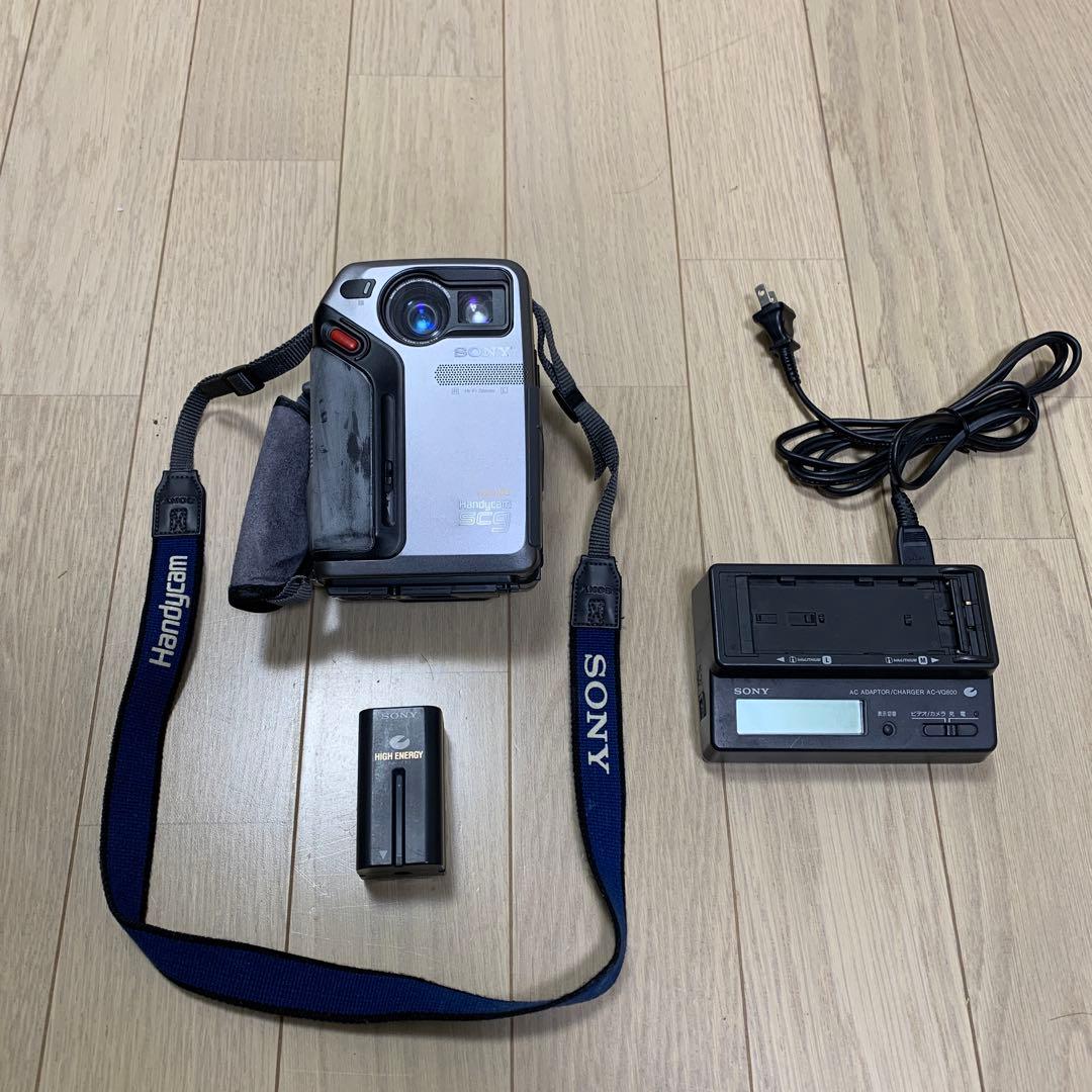 レア 希少 SONY ソニー 液晶Hi8/8ミリビデオカメラ・CCD-SC9