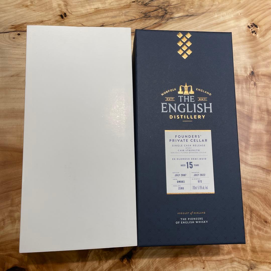 The English Distillery Founder's 15年
