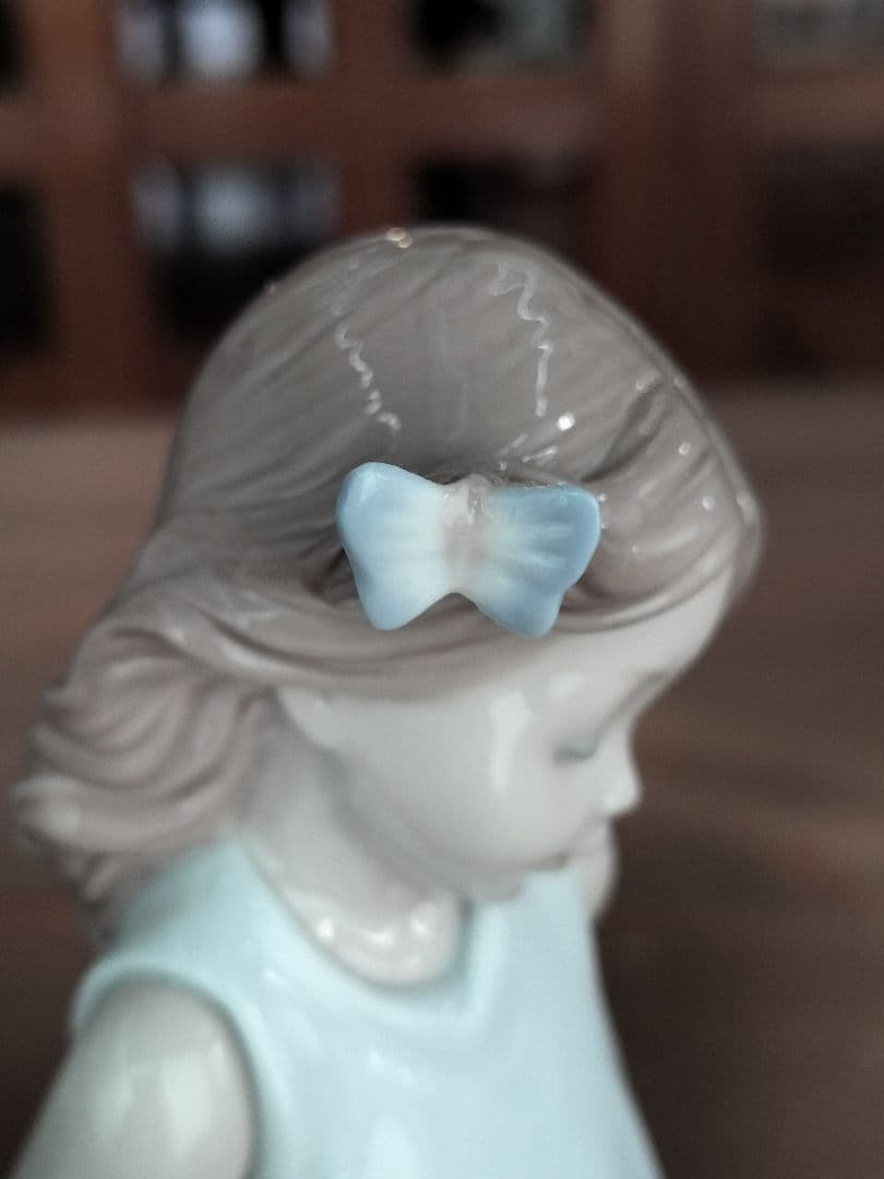 LLADRO リヤドロ(蝶とお友達) 　作家サイン入り＃6963