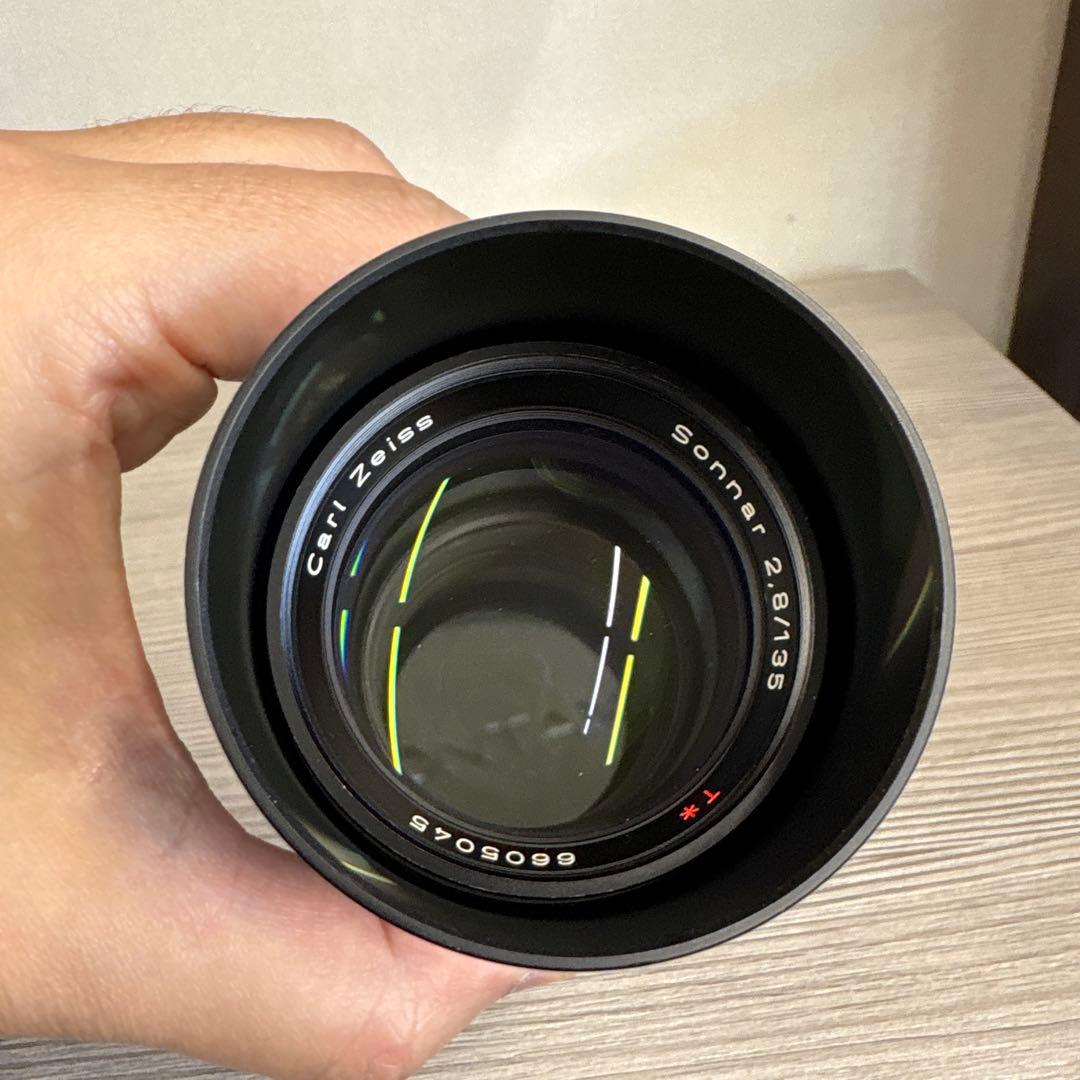 Carl Zeiss Sonnar 135mm f2.8レンズ コンタックス