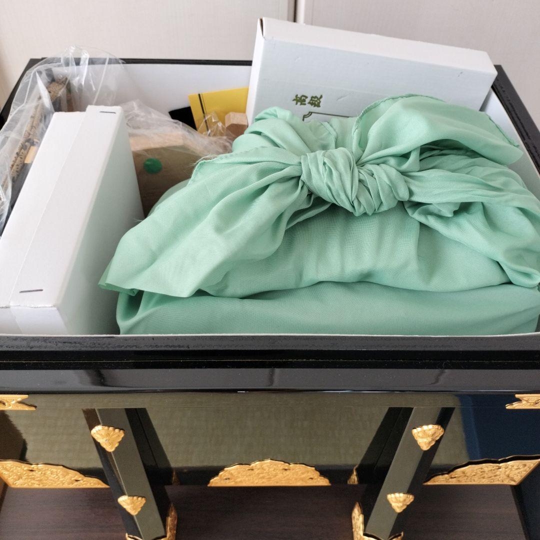 美品　平安　豊久作　伊予札胴丸鎧　武田信玄　鎧兜　飾り　大型　台座　収納箱