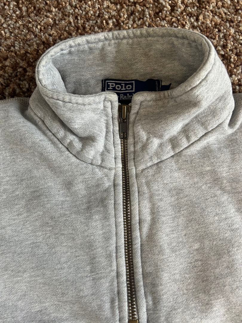 【90s】Polo by Ralph Lauren USAハーフジップスウェット