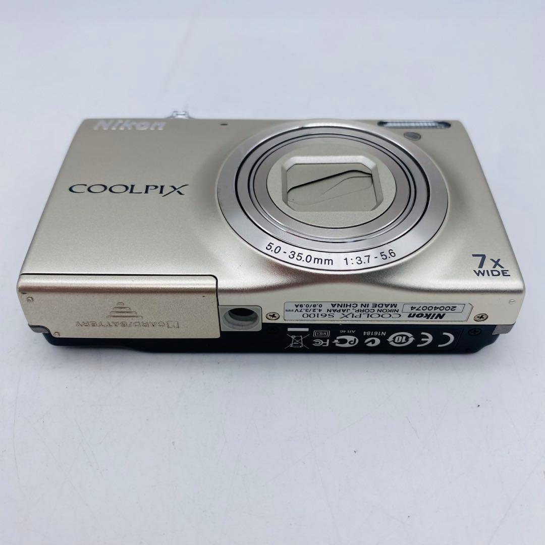 ★【美品動作確認済み】Nikon COOLPIX S6100
