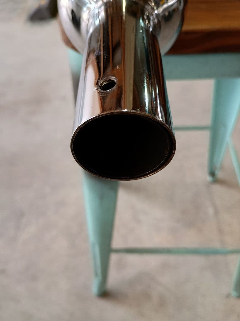 カワサキ　W650 POSH マフラー　サイレンサー