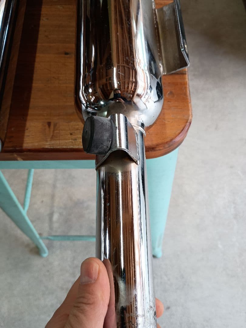 カワサキ　W650 POSH マフラー　サイレンサー