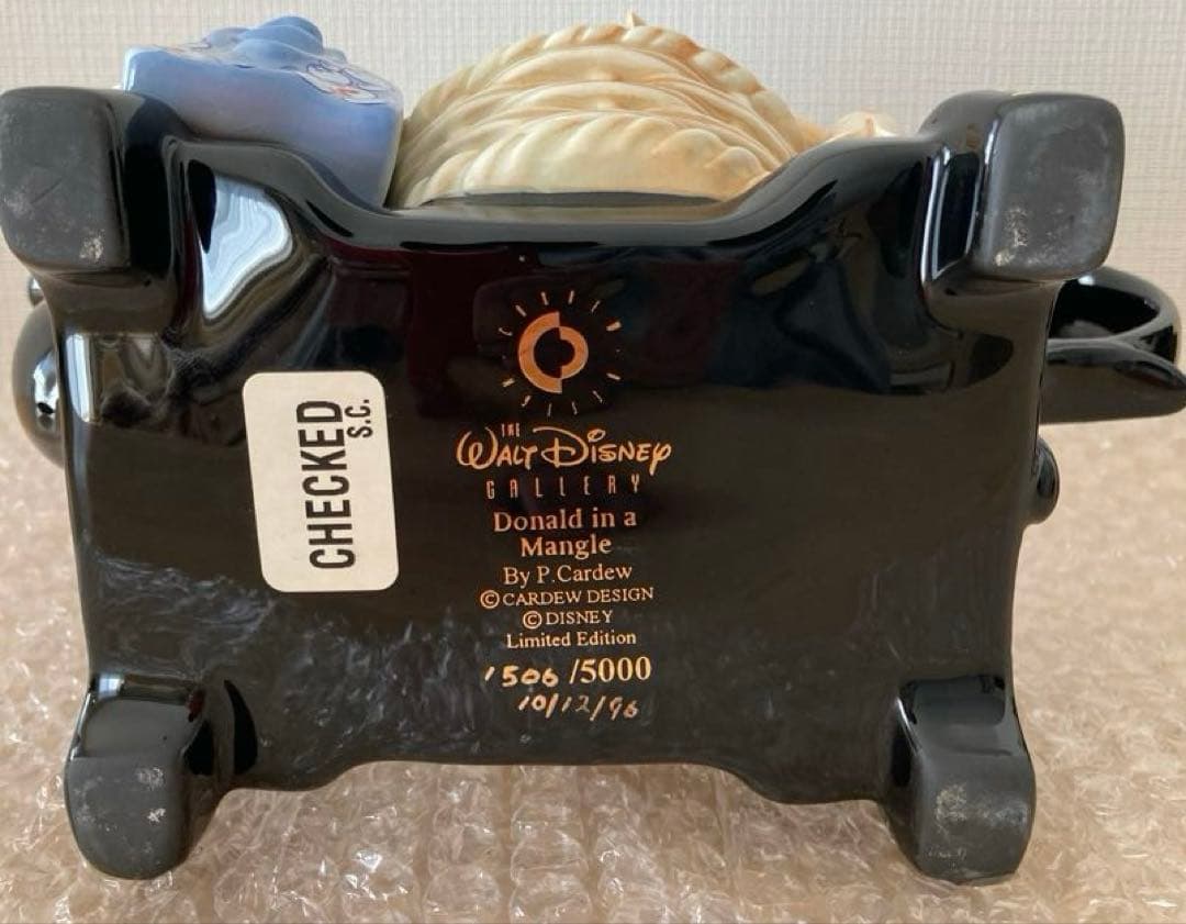 Paul Cardew作 ドナルドダック　ティーポット限定5000点