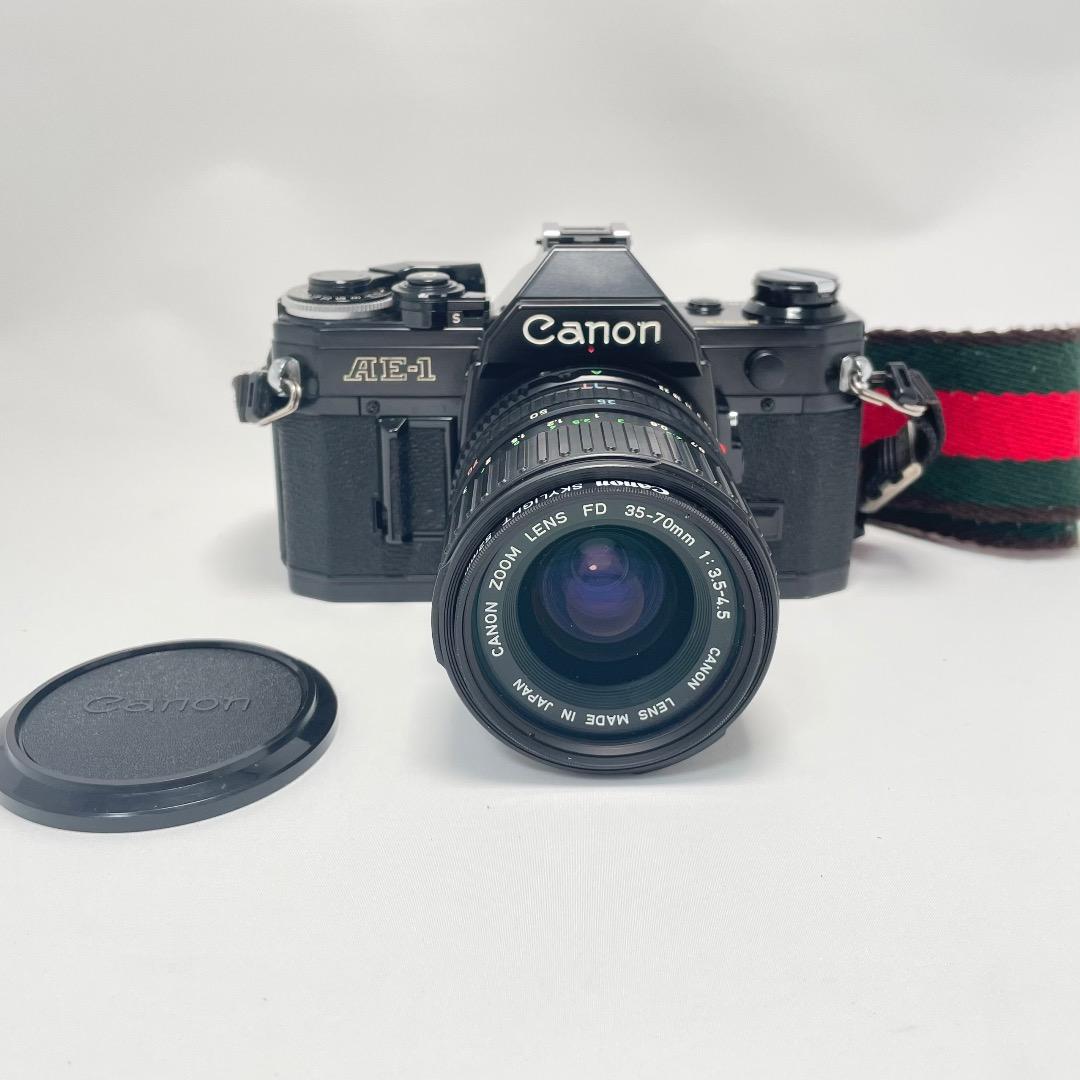 ✨美品✨Canon AE-1 フィルムカメラ 35-70mm 1:3.5-4.5