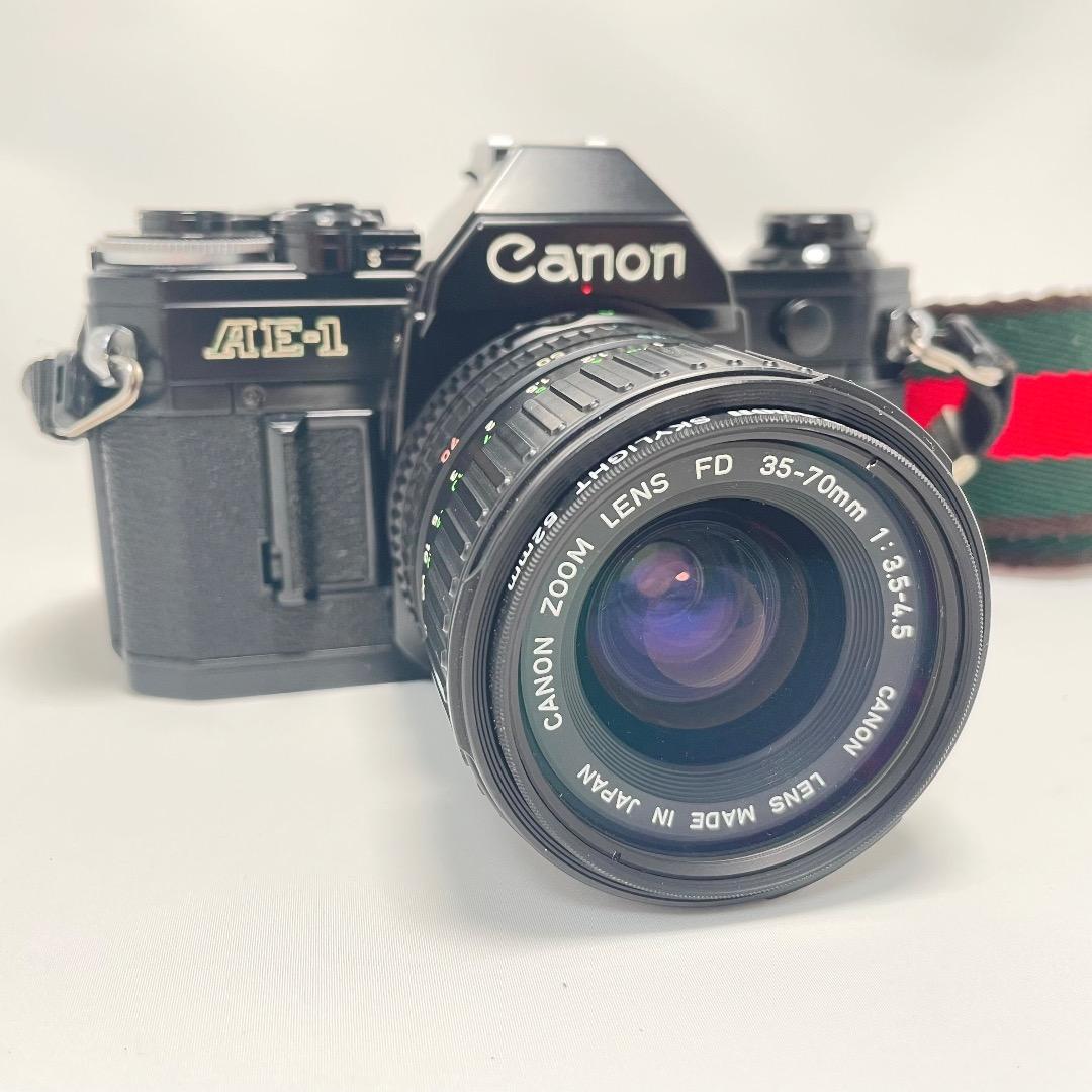 ✨美品✨Canon AE-1 フィルムカメラ 35-70mm 1:3.5-4.5