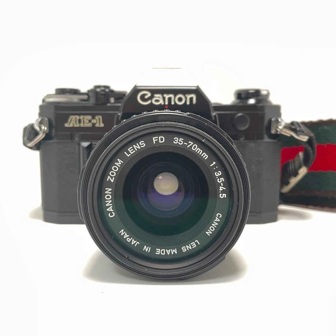 ✨美品✨Canon AE-1 フィルムカメラ 35-70mm 1:3.5-4.5