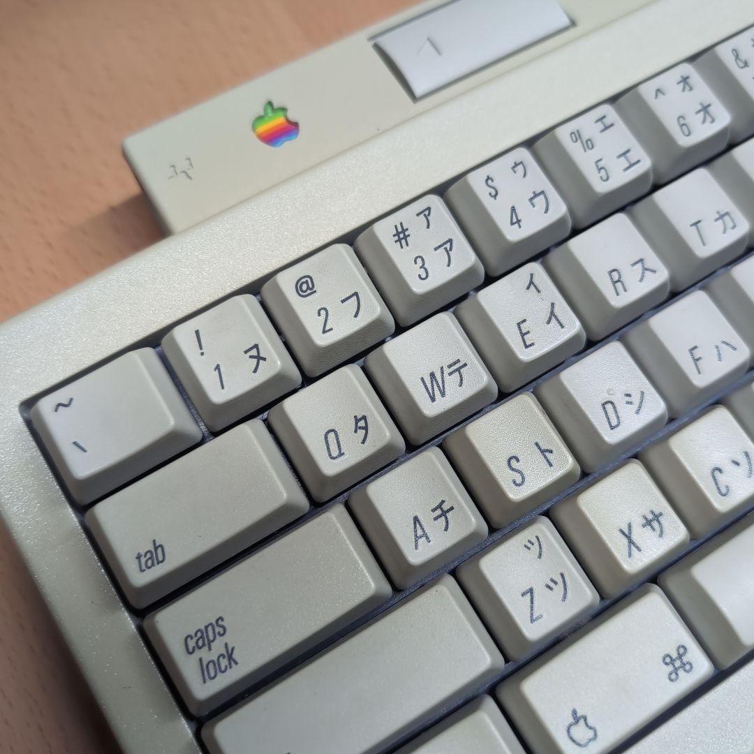 マッキントッシュ　キーボード＆角形マウス　当時物