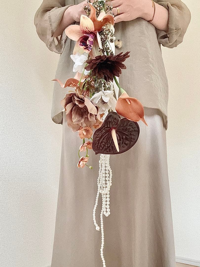 m i t o ◎　ブートニアセット　結婚式　韓国風ブーケ