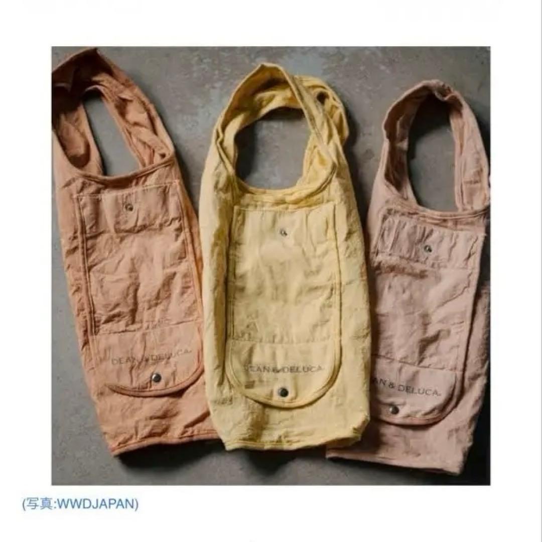 DEAN & DELUCA 天然染めショッピングバッグ　新品