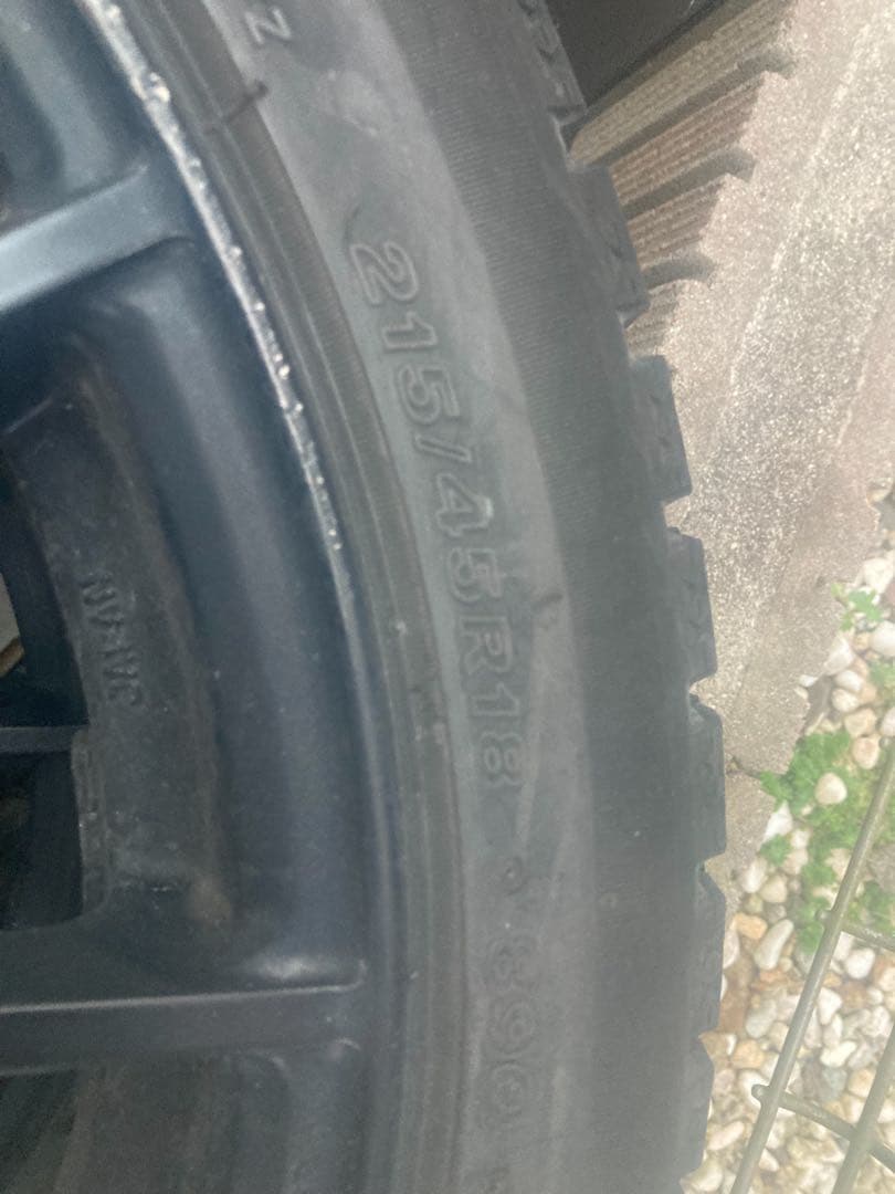 エンケイ　スバル　STI 18インチ　　215/45R18